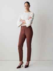 RW&CO Limitless Mid-Rise Slim-Leg Curvy Pant