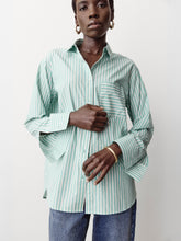 RW&CO Striped Long-Sleeve Poplin Shirt