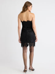 RW&CO 3D Lace Sleeveless Mini Dress