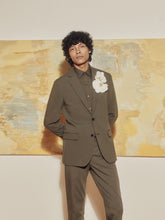 RW&CO Slim Fit Dark Green Suit Pant