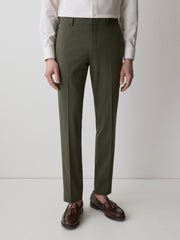 RW&CO Slim Fit Dark Green Suit Pant