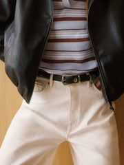 RW&CO Studded Leather Belt
