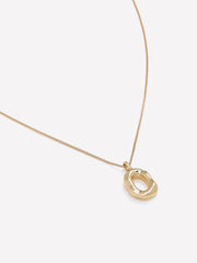 RW&CO Necklace with Sculptural Metal Pendant