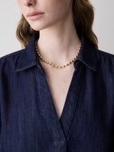 RW&CO Golden Beaded Necklace