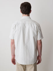 RW&CO Striped Slim Fit Short-Sleeve Oxford Shirt