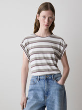 RW&CO Striped Extended-Sleeve Crew-Neck Tee