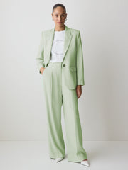 RW&CO Wide-Leg High-Rise Pant with Elastic Back
