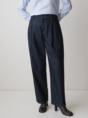 RW&CO High-Rise Barrel Jeans