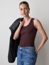 RW&CO Scoop-Neck Ribbed Tank