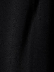 RW&CO Black High-Rise Tapered-Leg Wool-Blend Pant