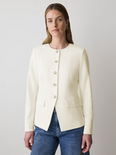 RW&CO Collarless Fitted Blazer