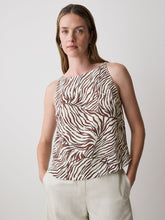RW&CO Sleeveless Crew-Neck Blouse
