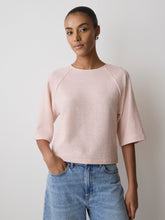 RW&CO Long-Raglan-Sleeve Crew-Neck Top