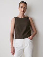 RW&CO Crew-Neck Cami with Wrap Back