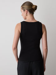 RW&CO Scoop-Neck Ribbed Tank
