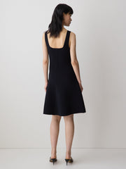 RW&CO Sleeveless Square-Neck Mini Dress