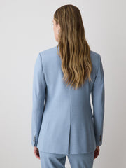 RW&CO Light Blue Two-Button Fitted Blazer