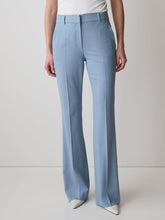RW&CO Light Blue Mid-Rise Flare-Leg Pant