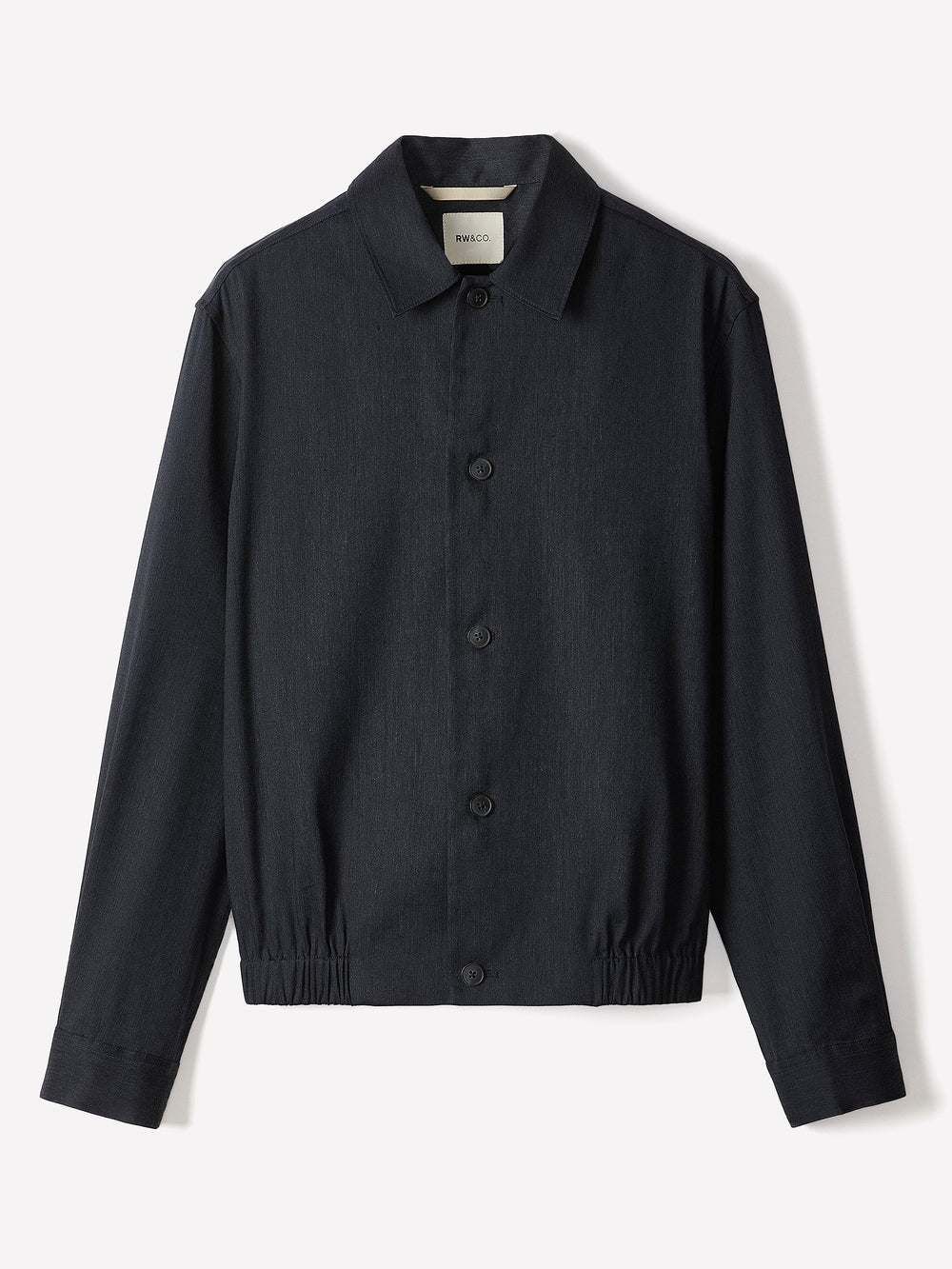 RW&CO Linen-Blend Milkman Jacket
