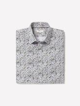 RW&CO Slim-Fit Dress Shirt with Floral Pattern