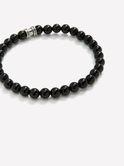 RW&CO Black Onyx Beaded Bracelet