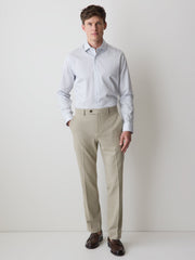 RW&CO Tailored-Fit Dress Shirt with Geo Pattern