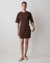 RW&CO Short-Sleeve Crew-Neck Mini Dress