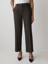RW&CO Mid-Rise Straight-Leg Cropped Pant