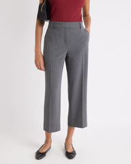 RW&CO Mid-Rise Straight-Leg Cropped Pant