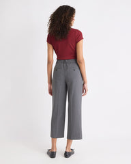 RW&CO Mid-Rise Straight-Leg Cropped Pant
