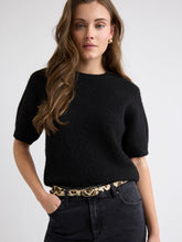 RW&CO Leather Belt with Leopard Print