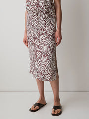 RW&CO High-Rise Straight Midi Skirt