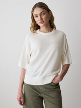 RW&CO Short-Sleeve Crew-Neck Boxy Sweater