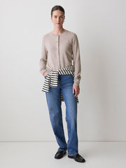 RW&CO Merino Wool Button-Down Cardigan