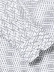 RW&CO Slim-Fit Dress Shirt with Geo Floral Pattern