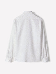 RW&CO Regular-Fit Dress Shirt with Abstract Floral Pattern