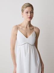 RW&CO Sleeveless Sweetheart Maxi Dress with Eyelets