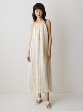 RW&CO Sleeveless Halter-Neck Midi Dress
