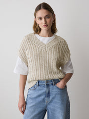 RW&CO Sleeveless V-Neck Sweater Vest