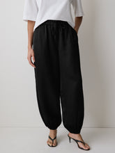 RW&CO Satin High-Rise Balloon-Leg Pant