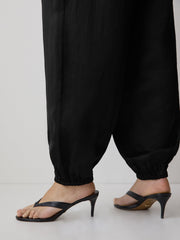 RW&CO Satin High-Rise Balloon-Leg Pant