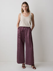 RW&CO Pull-On Mid-Rise Wide-Leg Pant