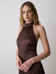 RW&CO Sleeveless Wide-Leg Jumpsuit with Open Back