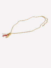 RW&CO Carabiner Necklace with Charms