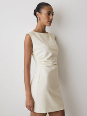 RW&CO Sleeveless Crew-Neck Mini Dress