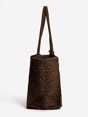 RW&CO Raffia Tote Bag