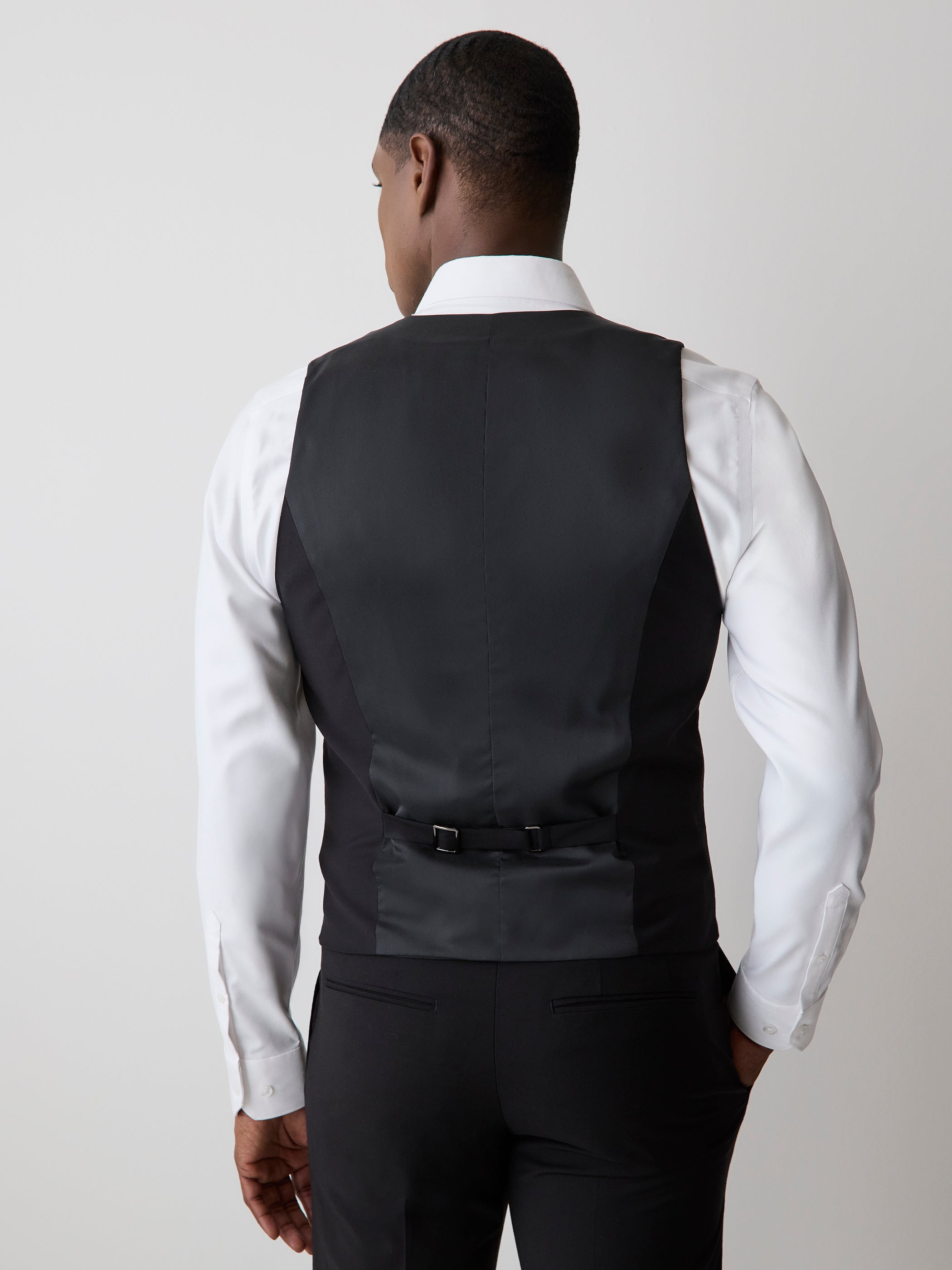 RW&CO Wool-Blend Suiting Vest