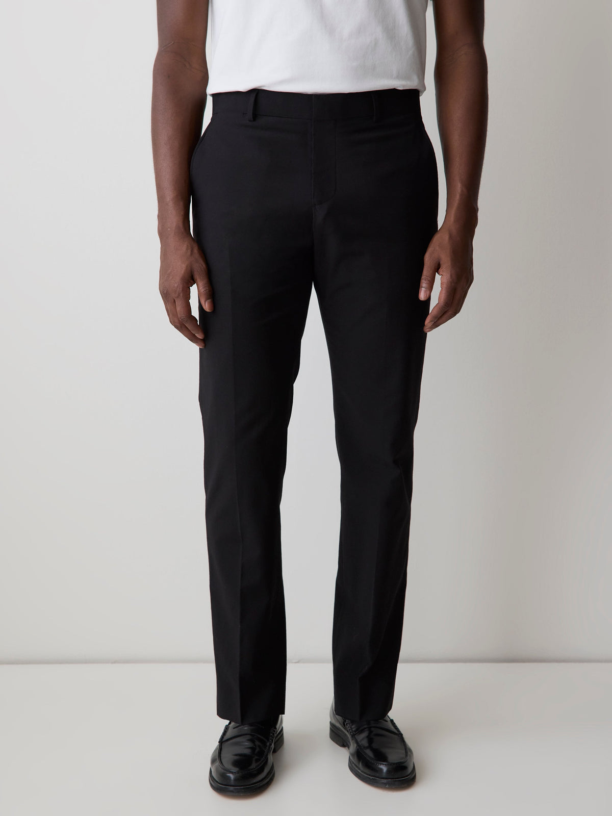 RW&CO Tailored Fit Wool-Blend Essential Pant