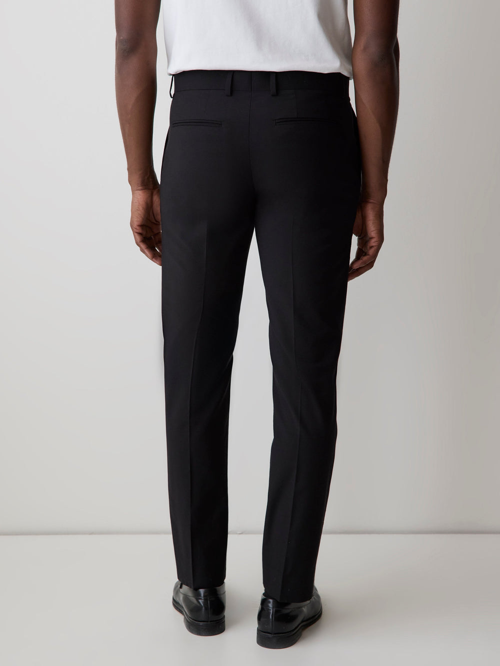 RW&CO Tailored Fit Wool-Blend Essential Pant