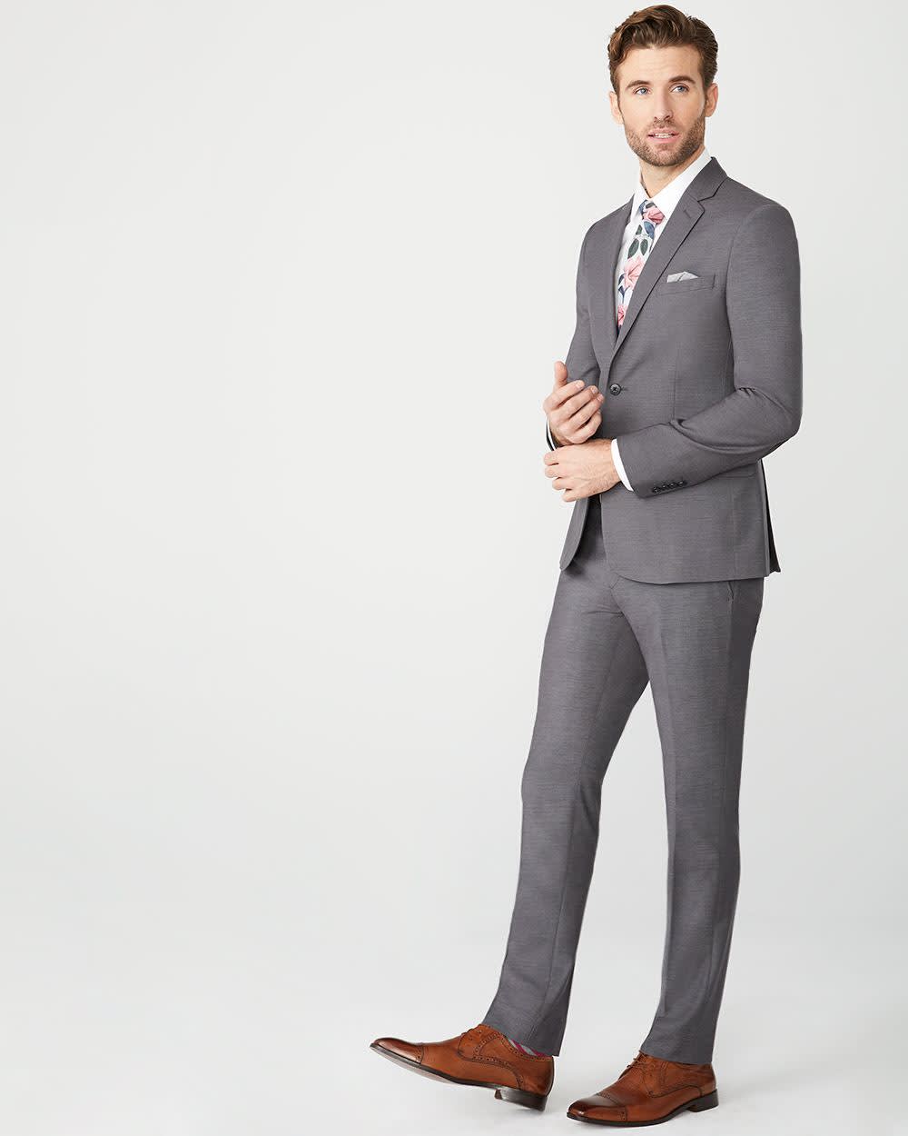 RW&CO Tailored Fit Wool-Blend Essential Pant